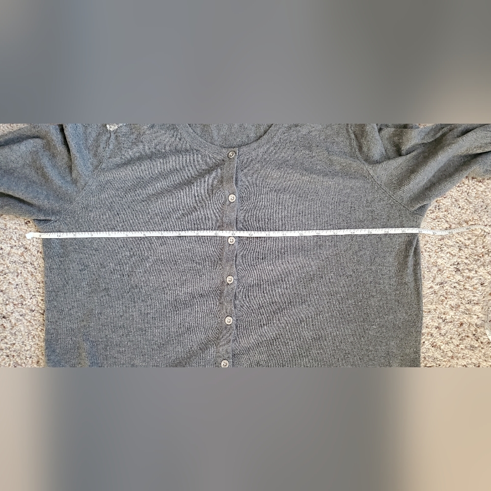 Merona grey XXL cardigan - Picture 7 of 11